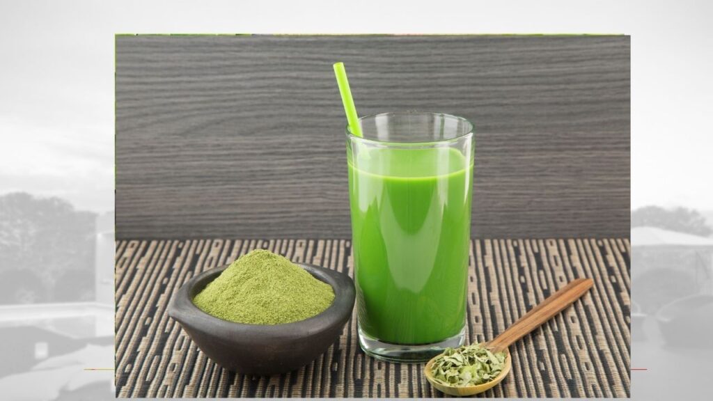 Moringa Powder Juice