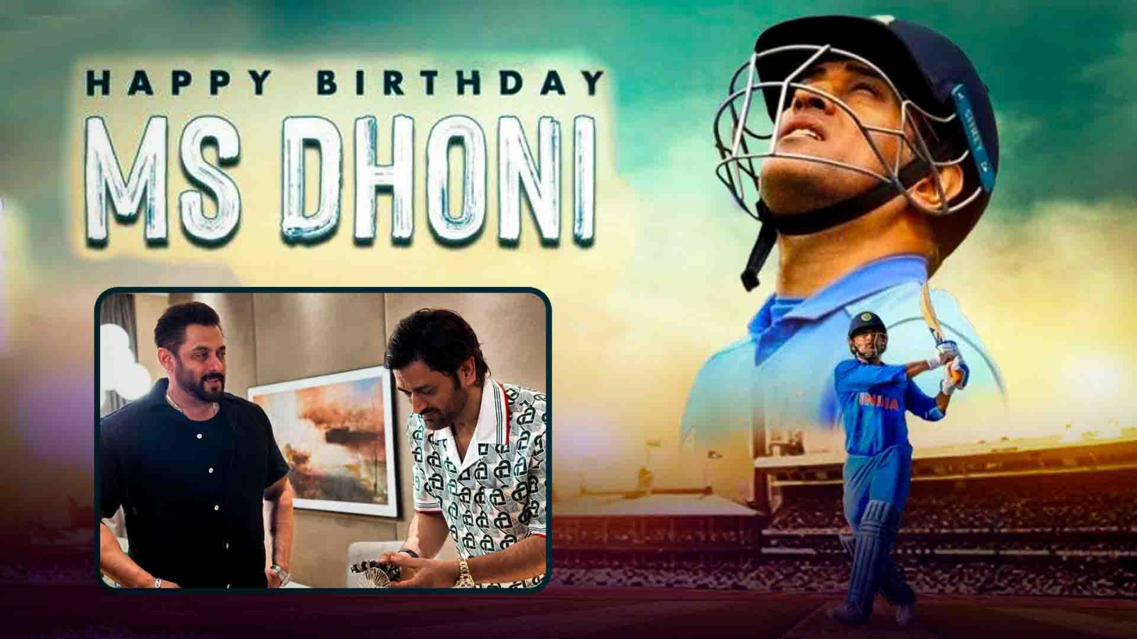 MS Dhoni's 43rd Birthday