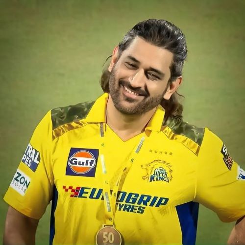 MS Dhoni's hairstyle